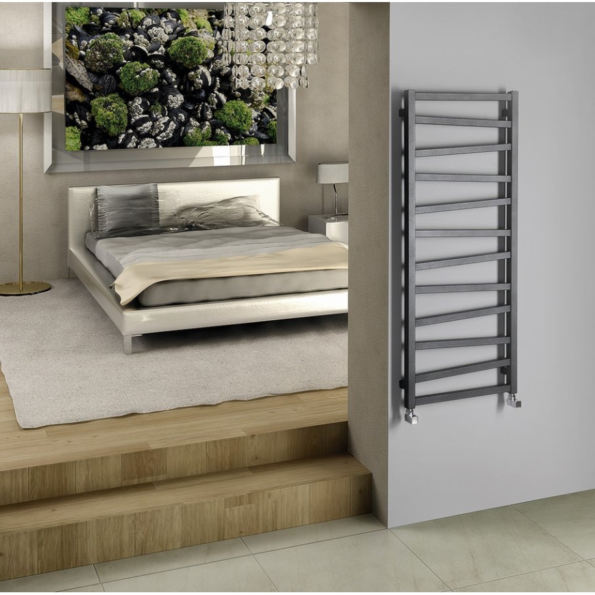 Sapho - полотенцесушитель ZIG 133x50 cm антрацит