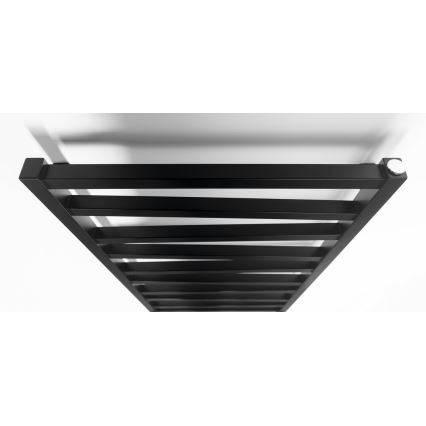 Sapho - Радіатор для ванної кімнати ZIG 601Вт/230В 60x133 см чорний