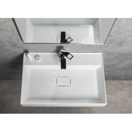 Sapho - Раковина для стільниці GODIVA 68x44 см мармур/білий