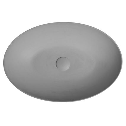 Sapho - Раковина на стільницю FORMIGO 60x40 см бетон/сірий