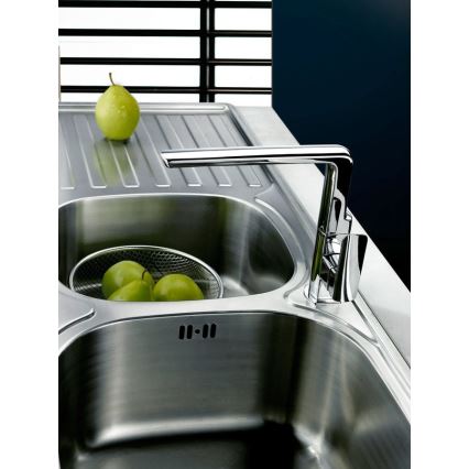 Sapho - Раковинный смеситель MIXONA 22,4 см, полированный хром