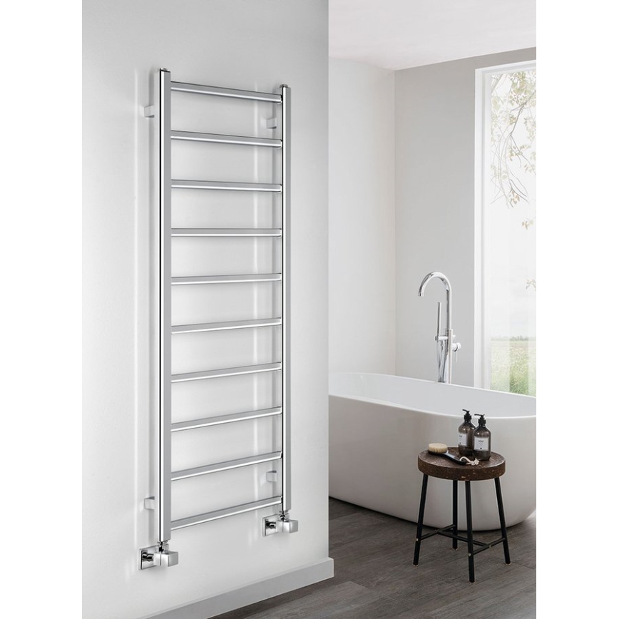 Sapho - Рушникосушарка для ванної METRO LIGHT 114x40 см глянцевий хром