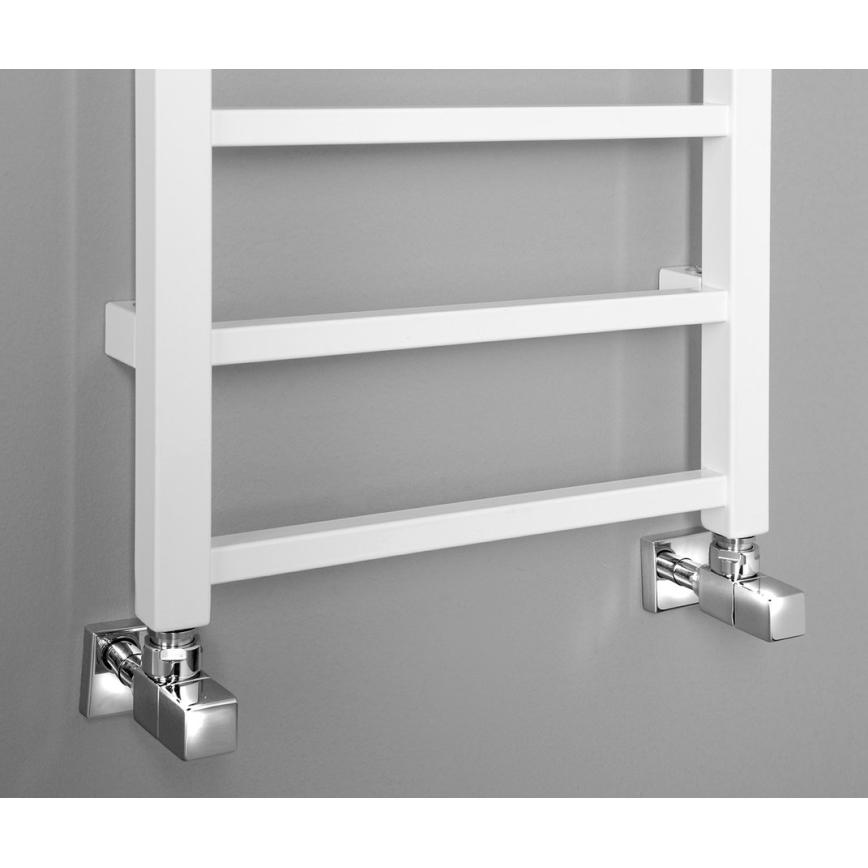 Sapho - Рушникосушарка для ванної METRO LIGHT 150×40 см біла