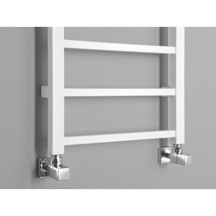 Sapho - Рушникосушка для ванної METRO LIGHT 114x40 см біла