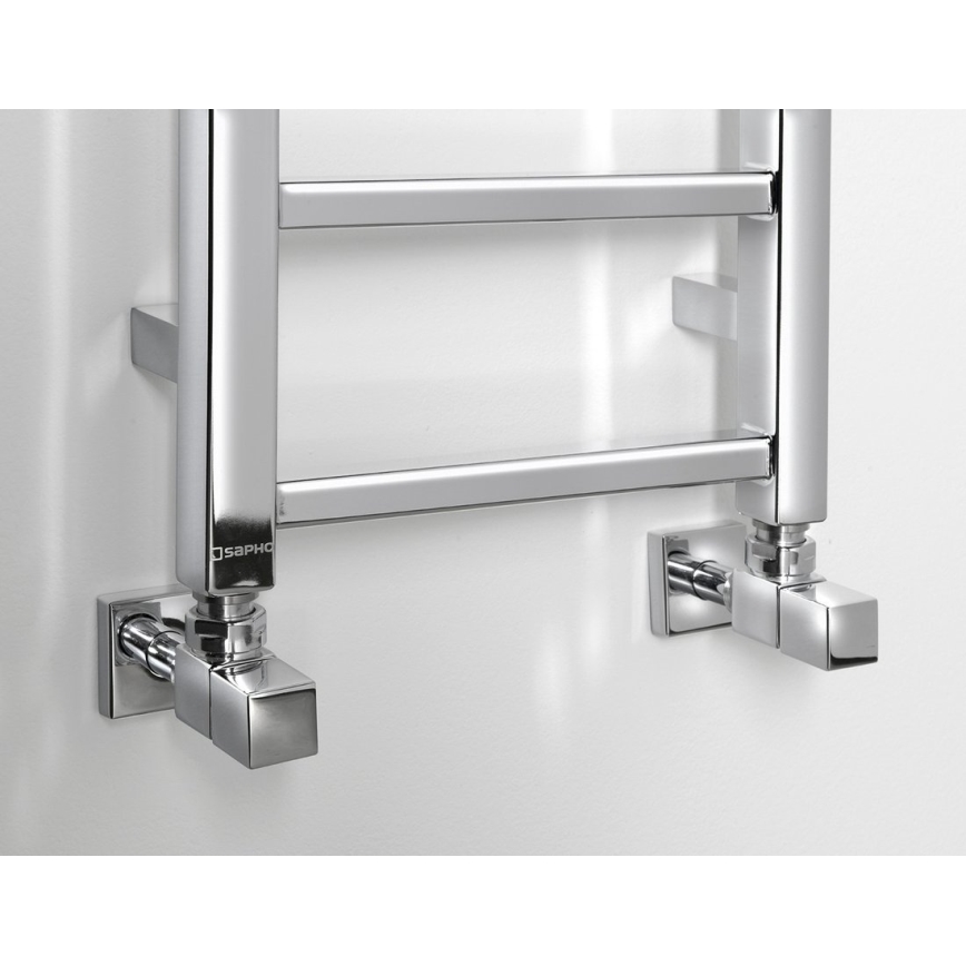 Sapho - Рушникосушка для ванної кімнати METRO LIGHT 276 Вт/230 В 30x150 см, глянцевий хром