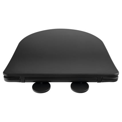 Sapho - Сиденье для унитаза SoftClose PACO, черное