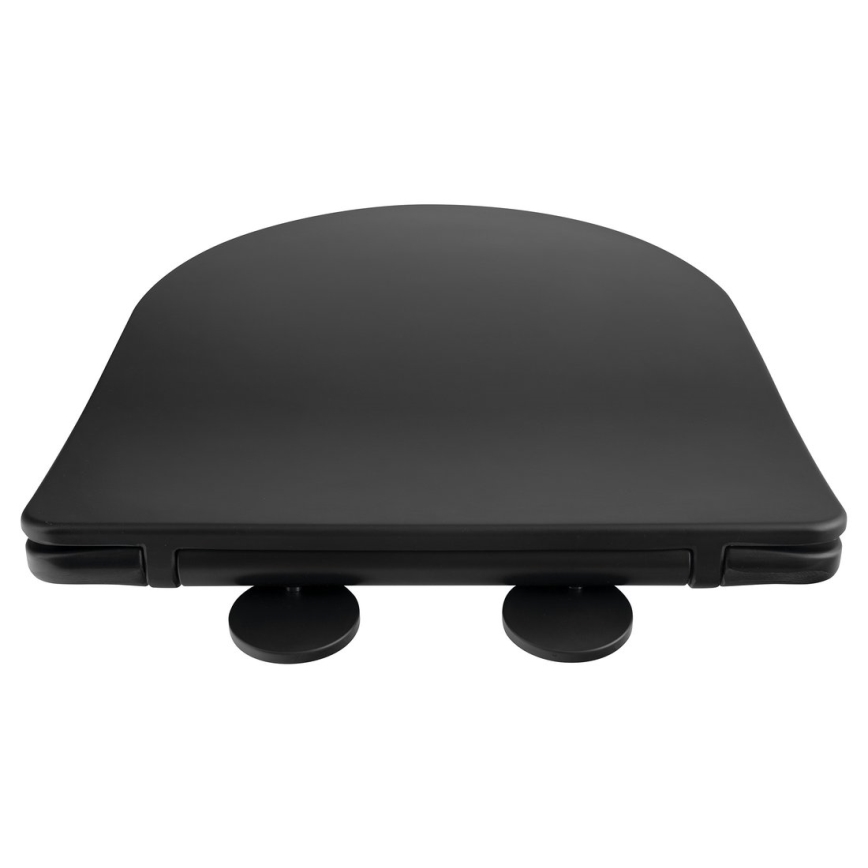 Sapho - Сиденье для унитаза SoftClose PACO, черное