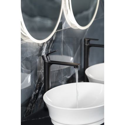 Sapho - Смеситель для раковины PAX 31,5 см матовый черный