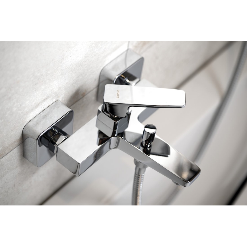 Sapho - смеситель для ванны TURSI, глянцевый хром