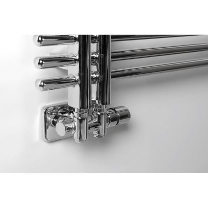 Sapho - Термостатический комплект для центрального подключения TWIN COMBI правый/полированный хром