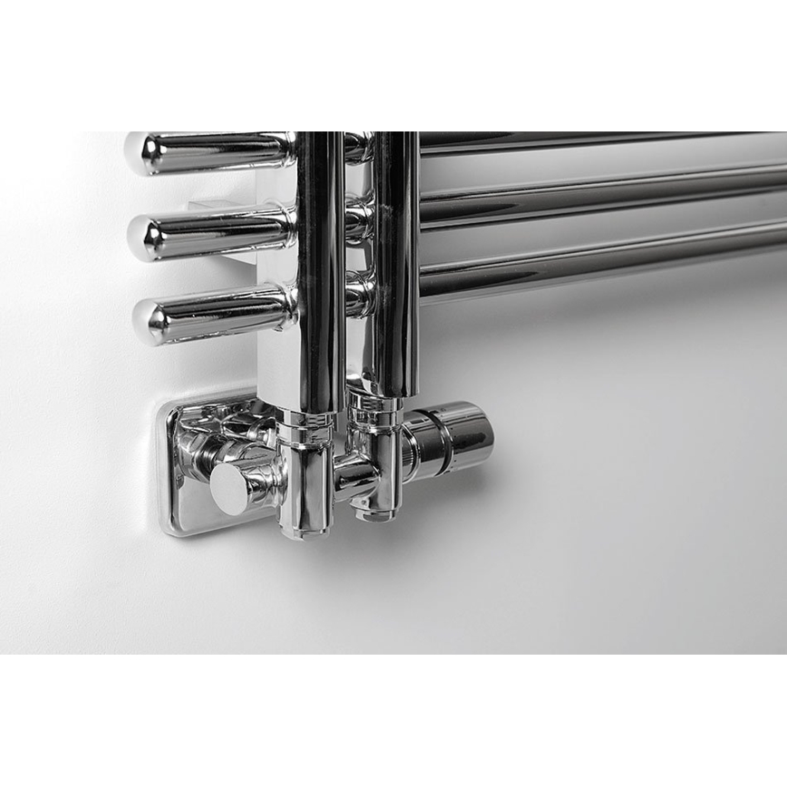 Sapho - Термостатический комплект для центрального подключения TWIN COMBI правый/полированный хром