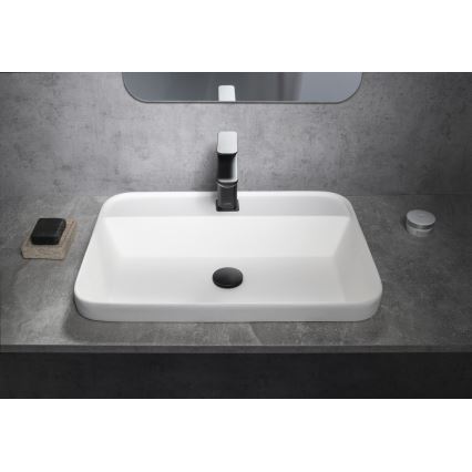 Sapho - Вбудована раковина 55x39 cm кераміка/біла