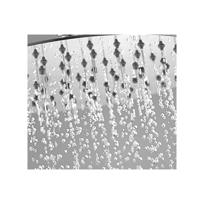 Sapho - Верхній душ SLIM 25x25 см полірована нержавіюча сталь