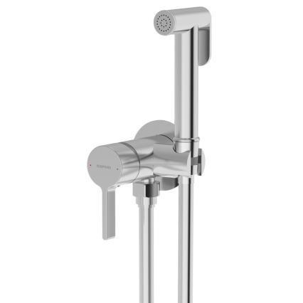 Sapho - Змішувач для біде з душем для прихованого монтажу ICONIC кругла/глянцевий хром