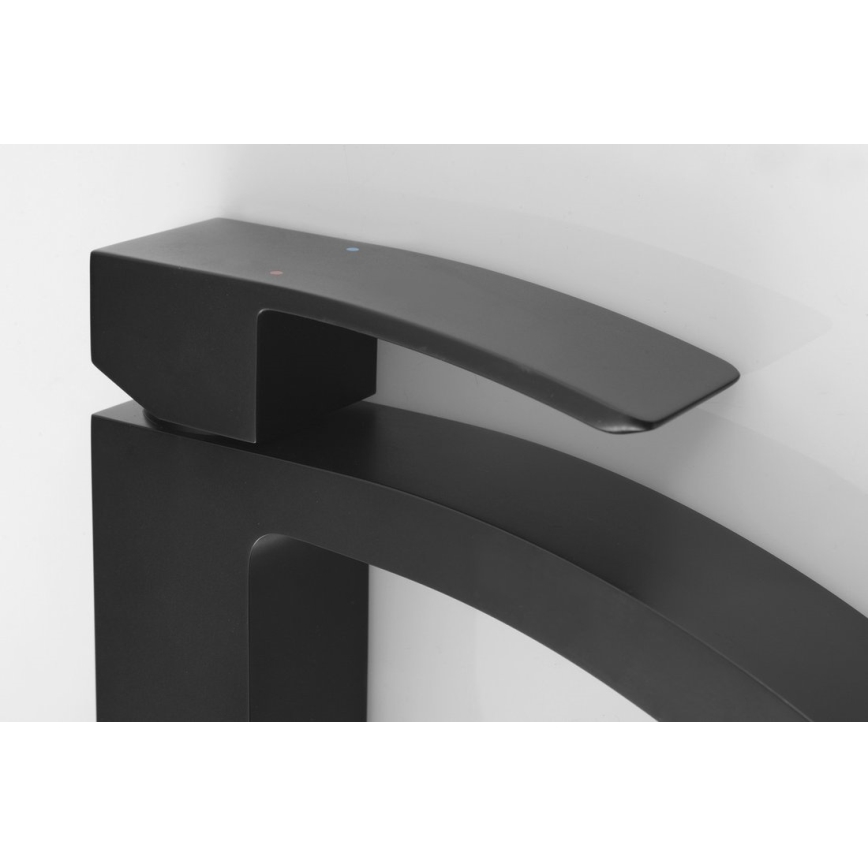 Sapho - Змішувач для умивальника GINKO 15,6 см матовий чорний