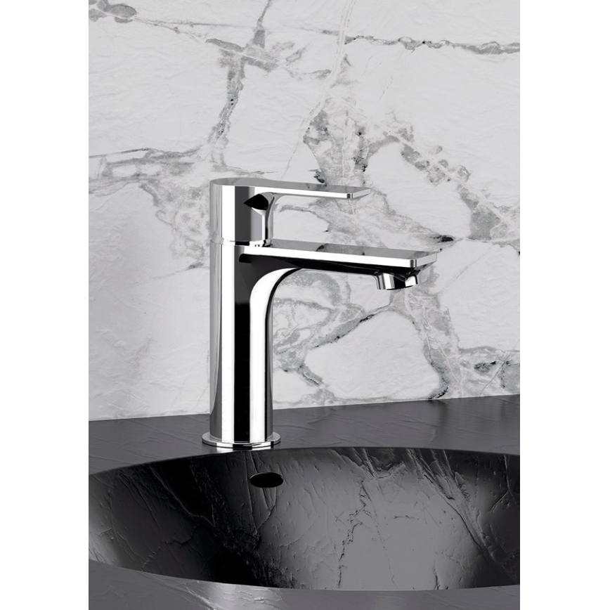 Sapho - Змішувач для умивальника PAX 16,5 см глянцевий хром