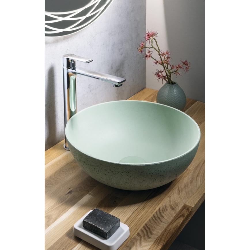 Sapho - Змішувач для умивальника PAX 31,5 см глянцевий хром