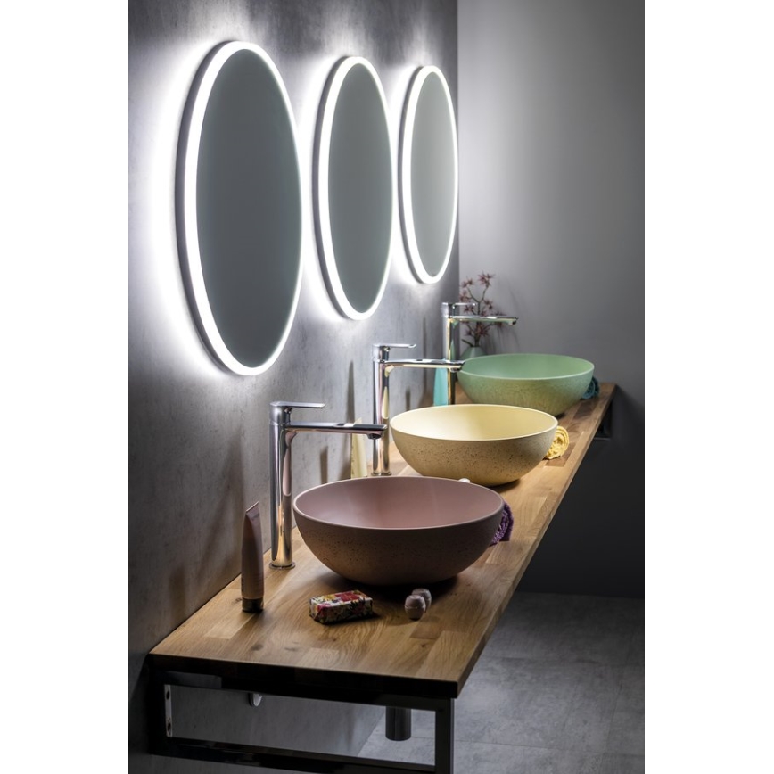 Sapho - Змішувач для умивальника PAX 31,5 см глянцевий хром