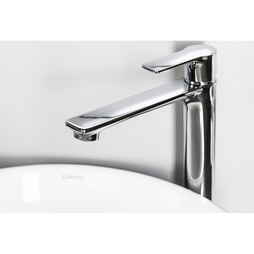 Sapho - Змішувач для умивальника PAX 31,5 см глянцевий хром