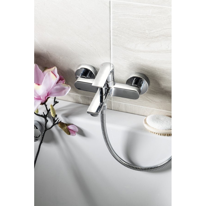 Sapho - Змішувач для ванни PAX глянцевий хром