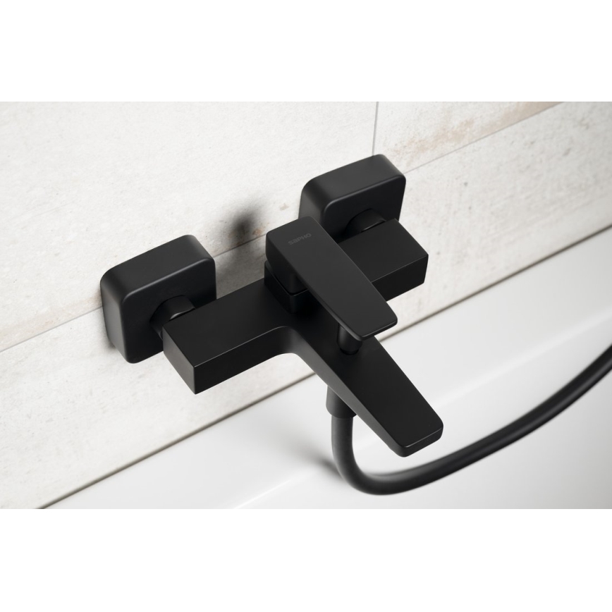 Sapho - змішувач для ванни TURSI матовий чорний
