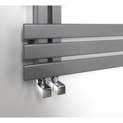 Sapho - Комплект підключення кутових вентилів CUBE, 2 шт., блискучий хром