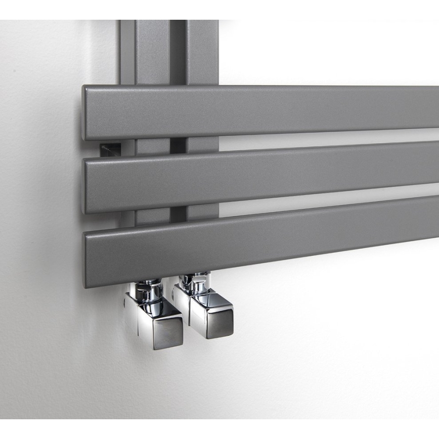 Sapho - Комплект підключення кутових вентилів CUBE, 2 шт., блискучий хром