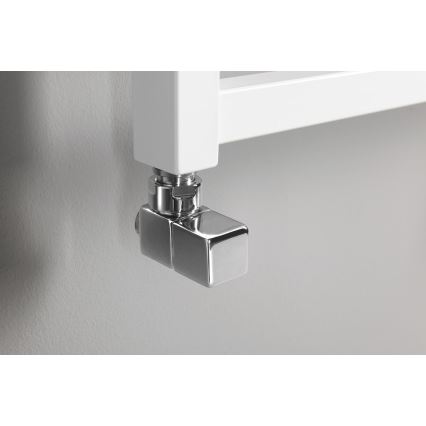 Sapho - Комплект підключення кутових вентилів CUBE, 2 шт., блискучий хром