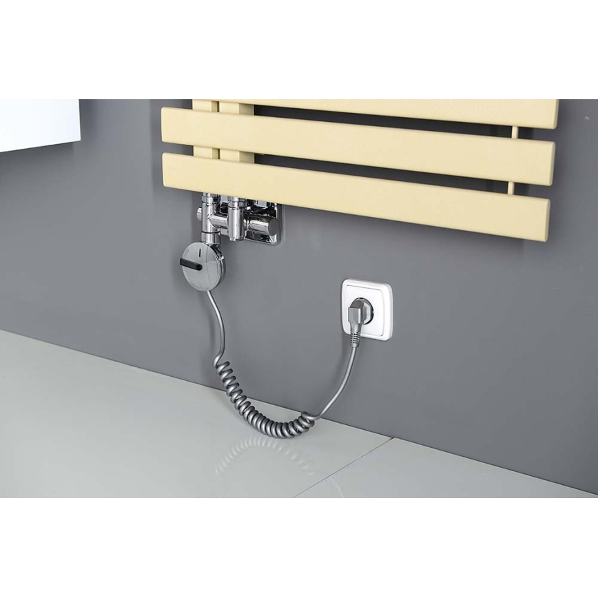 Sapho - Комплект запорных вентилей для центрального подключения TWIN COMBI, правый, полированный хром