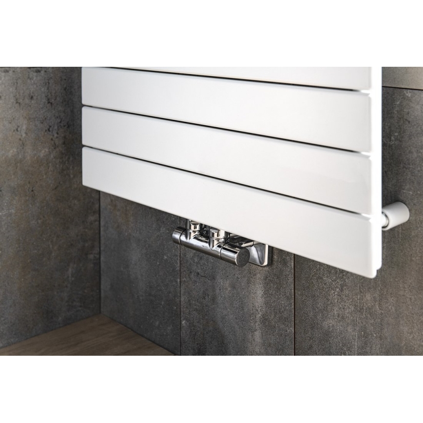 Sapho - Комплект вентилей для центрального подключения TWIN, полированный хром