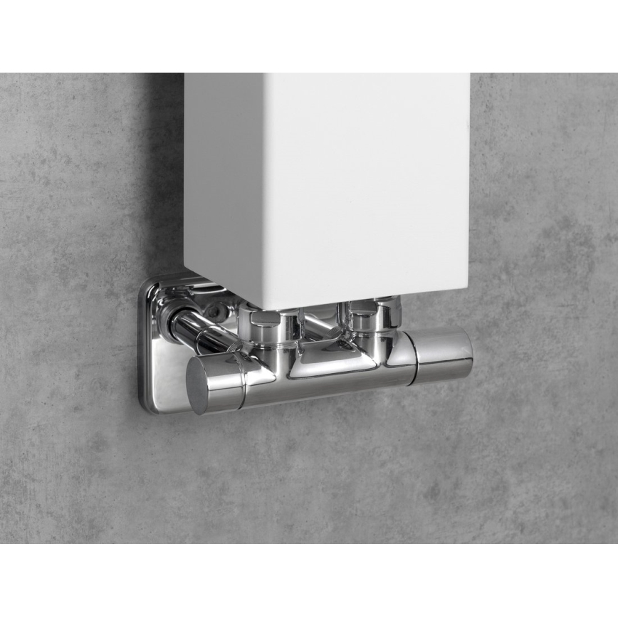 Sapho - Комплект вентилів для центрального підключення TWIN глянцевий хром