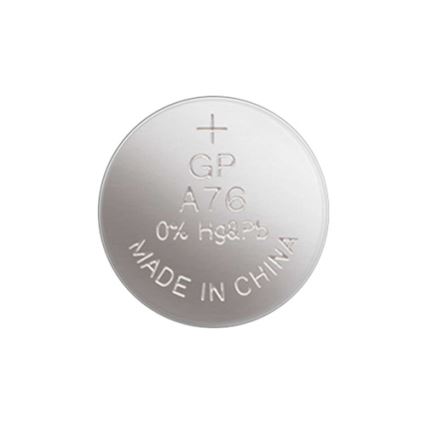 Щелочная кнопочная батарейка A76 GP ALKALINE 1,5V/110 мАч