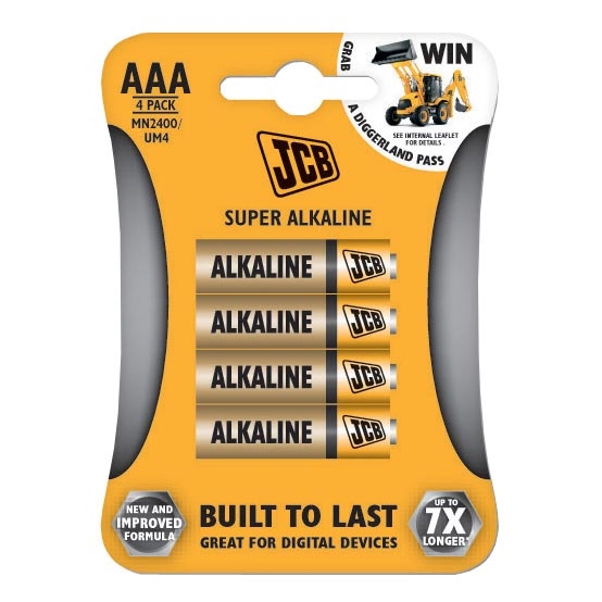 Щелочная батарейка AAA 1,5V 4 шт.