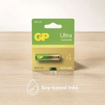 Щелочная батарейка C GP ULTRA 1,5V 2 шт.