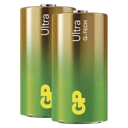 Щелочная батарейка C GP ULTRA 1,5V 2 шт.