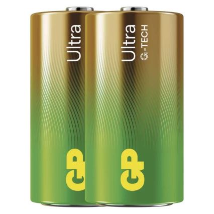Щелочная батарейка C GP ULTRA 1,5V 2 шт.