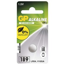 Щелочная таблеточная батарейка LR54 GP ALKALINE 1,5V/44 mAh