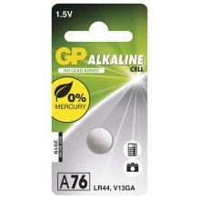 Щелочная кнопочная батарейка A76 GP ALKALINE 1,5V/110 мАч