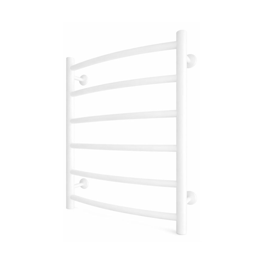 Сходинкова рушникосушарка для ванної кімнати INOX CLASSIC 120 Вт/230 В 57x43 см нержавіюча/біла