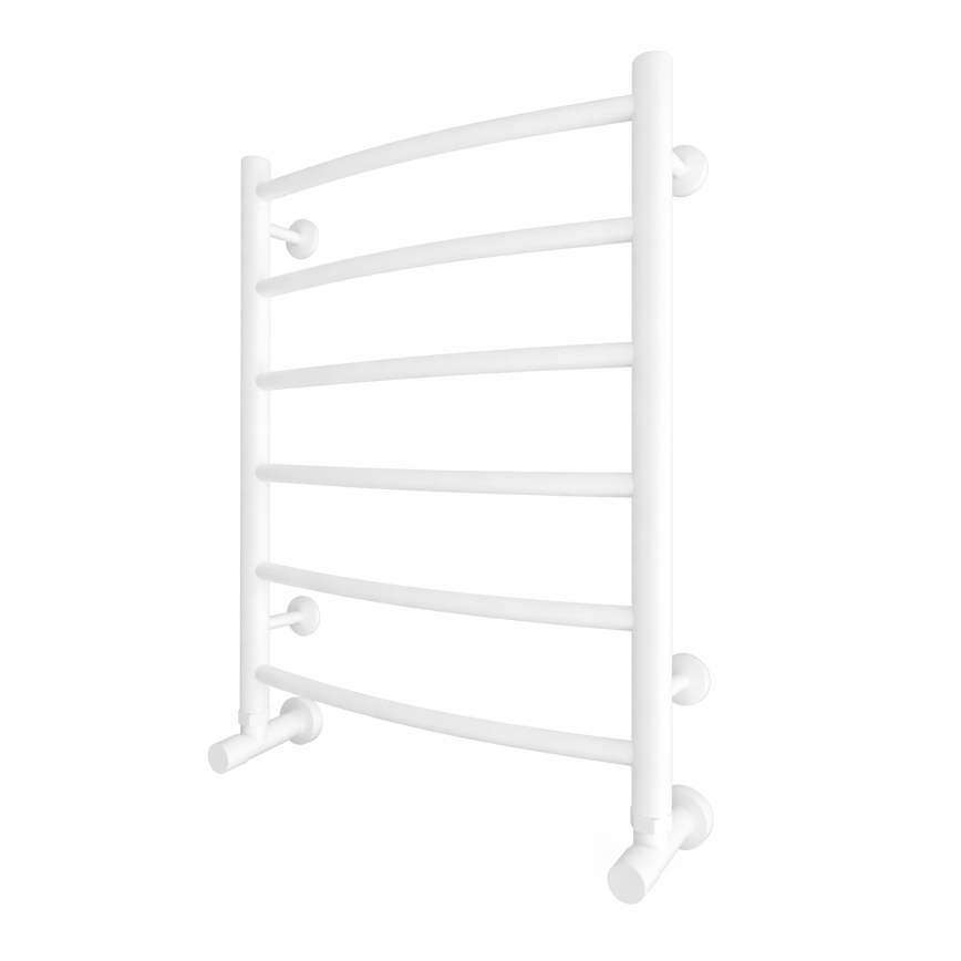 Сходинкова рушникосушарка для ванної кімнати INOX CLASSIC 120 Вт/230 В 57x43 см нержавіюча/біла