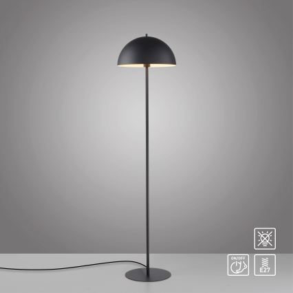 Schöner Wohnen 11727-18 - Напольная лампа ALI 1xE27/25W/230V чёрная
