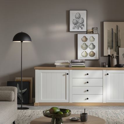 Schöner Wohnen 11727-18 - Підлогова лампа ALI 1xE27/25W/230V чорна