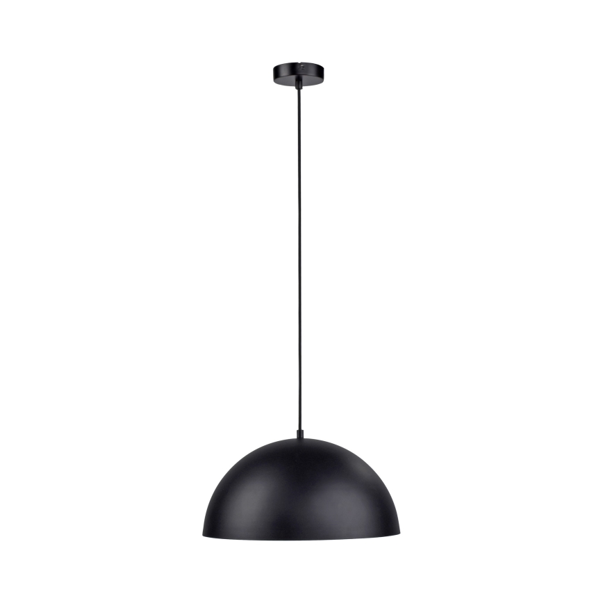 Schöner Wohnen 11728-18 - Подвесная люстра ALI на тросе 1xE27/25W/230V Ø 38 см, черный