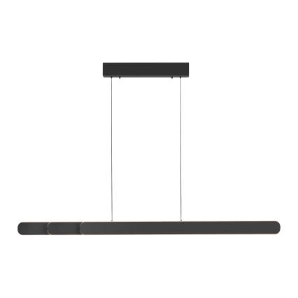Schöner Wohnen 12577-18 - Светодиодная диммируемая подвесная люстра на тросе ADRIANA ROUND 2xLED/24W/230V 2700/3000/3500/4000/5000K 160 см черная