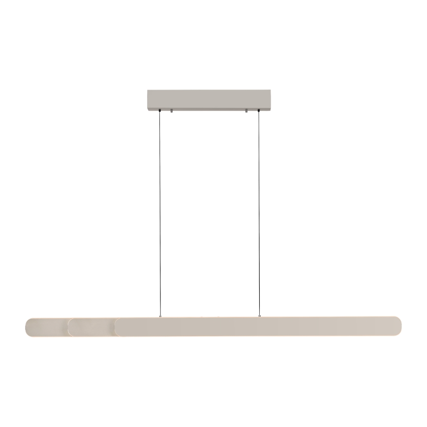 Schöner Wohnen 12577-39 - підвісна люстра на тросі з регулюванням яскравості ADRIANA ROUND 2xLED/24W/230V 2700/3000/3500/4000/5000K сіра