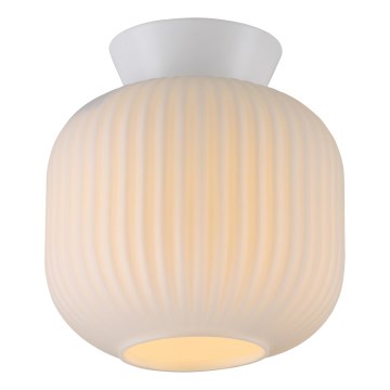 Schöner Wohnen 13574-16 - Стельовий світильник NAMI 1xE27/25W/230V, діаметр 20 см, білий