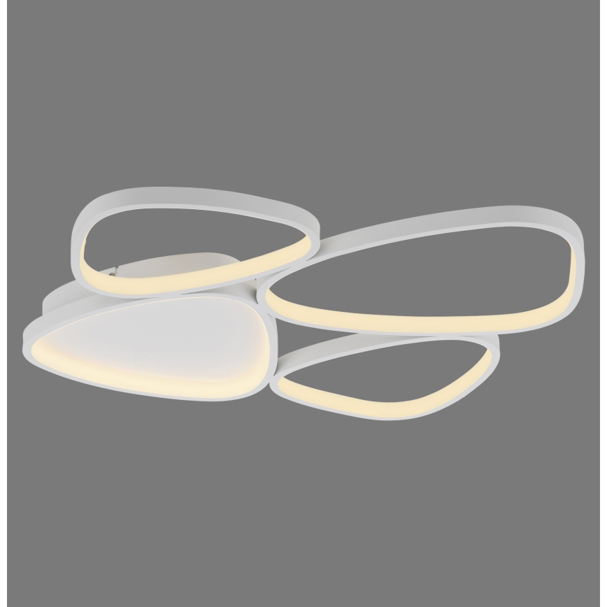 Schöner Wohnen 14038-16 - LED диммируемый потолочный светильник PEBBLES LED/35,5W/230V белый