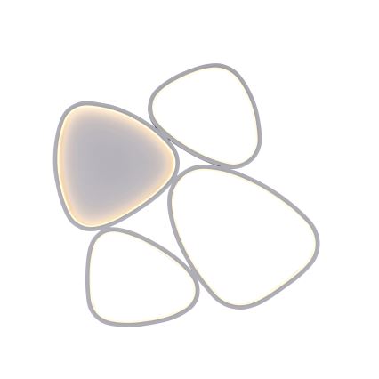 Шенер Вонен 14038-16 - димований світлодіодний стельовий світильник ПЕББЛЕС ЛЕД/35,5Вт/230В білий