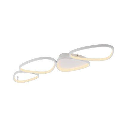 Schöner Wohnen 14039-16 - диммируемый светодиодный потолочный светильник PEBBLES LED/35,5W/230V белый