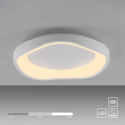 Schöner Wohnen 14233-16 - Диммируемый светодиодный потолочный светильник MONTA LED/21W/230V, Ø 40 см, белый
